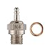 3-Pack Hot Spark Glow Plug N4 No.4 70117 Compatible with Kyosho HSP HPI Redcat 1/8 1/10 RC Nitro Engines Car Truck Buggy