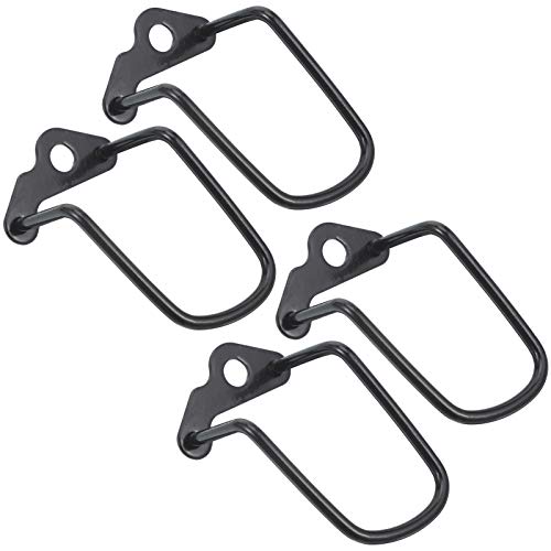 Fankutoys 4pcs bicycle rear derailleur guard rack, stee…