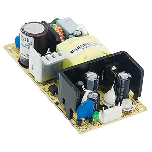 Image of MEAN WELL EPS-65-15 65 Watt 15V 4.34A Open Frame Switching Power Supply