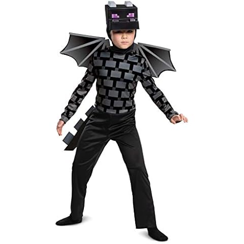 DISGUISE 105099K Ender Dragon Classic, Unisex Kids, Costume, Black, M Cover