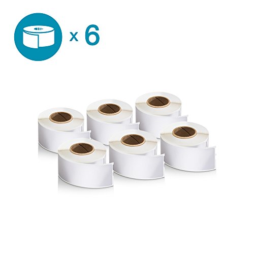 DYMO Authentic LabelWriter Adhesive White Mailing Address Labels (30251) 1 1/8" x 3