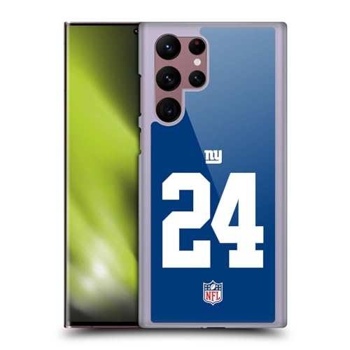 Coque personnalisée New York Giants Samsung S22 Ultra ajustée anti-choc arrière