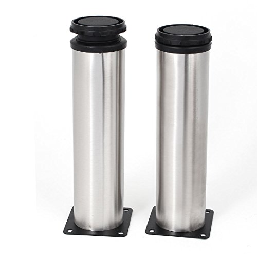 4Pcs 200Mm Height Adjustable Stainless Steel Metal Furniture Legs Feet Replacement Kitchen Cabinet Couch Legs #TOP2