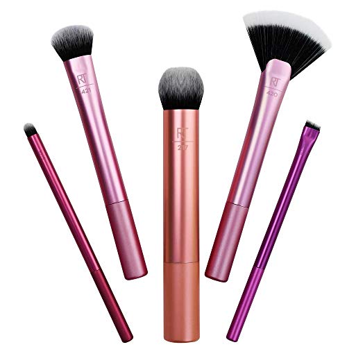 Real Techniques Artist Essentials Complete Face Makeup Brush Set for Makeup Artist Inspired Looks
