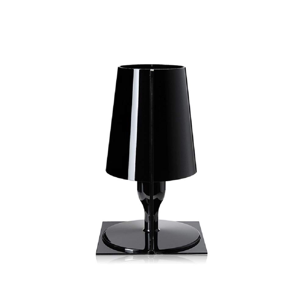 Kartell Take, Table Lamp, Schwarz Undurchsichtige Farben