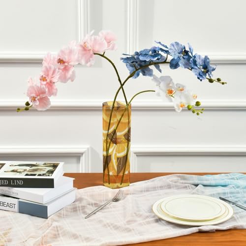 Vase de table Chic Lemons 30 cm petit format léger pour fleurs