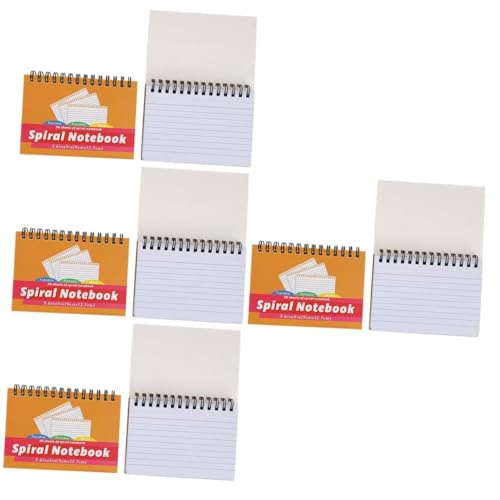 Cahier à couverture rigide NUOBESTY avec 4 blocs de notes autocollantes