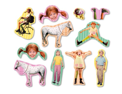 Pippi Langstrumpf XXL-Konfetti // Pippi Langstrumpf Dekoration //...