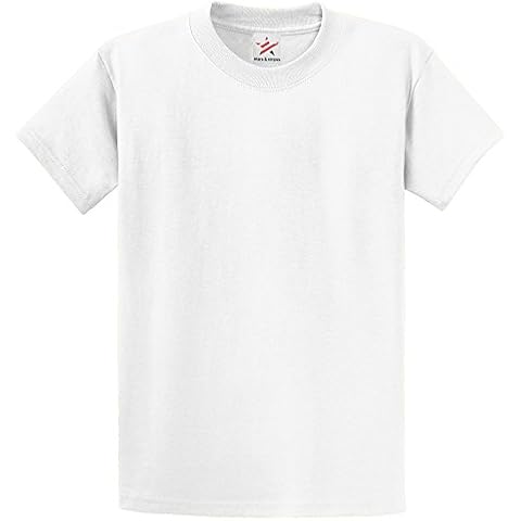 Star and Stripes Unisex White T-Shirt Cover