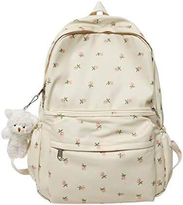 Mochilas Escolares Kaukko Mochila Kawaii Con Estampado Floral