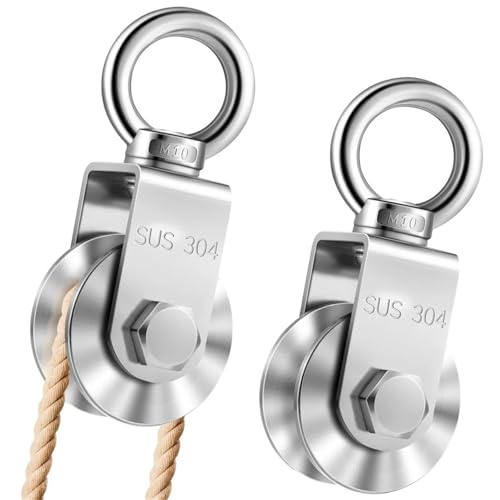Roue traction poulie pivotante en acier pour aménagement maison