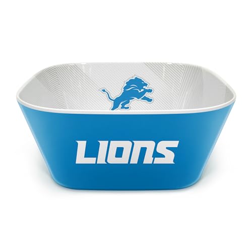 Image of YouTheFan NFL Detroit Lions Large Party Bowl