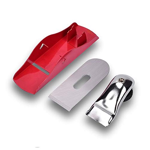 Guanici Einhandhobel Holzhobel Hobelmaschine Blockhobel Taschenhobel 160mm Schlichthobel,Sohle und Seiten geschliffen Glättungshobel für Trimmen Holz Planung Carving Kante Rundung DIY Handwerk Basteln