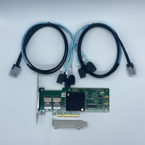 Image of 9211-8i 6G SAS HBA LSI FW:P20 IT Mode ZFS FreeNAS unRAID 2* SFF-8087 SATA