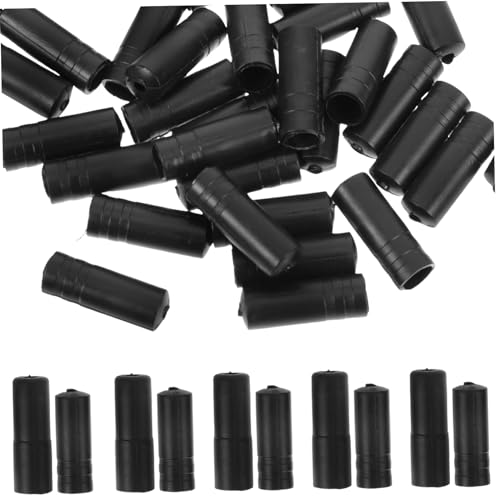 balacoo Bike Brake Gears Cable Ends Set of 4/5mm Plastic Bike Cable Tails Caps for Road Bikes Install