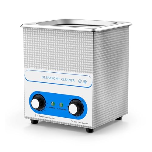 2L 超音波洗浄機 40kH ウルトラクリーナー タイマー付き 加熱超音波洗浄機 ジュエリー・眼鏡用(Digital)