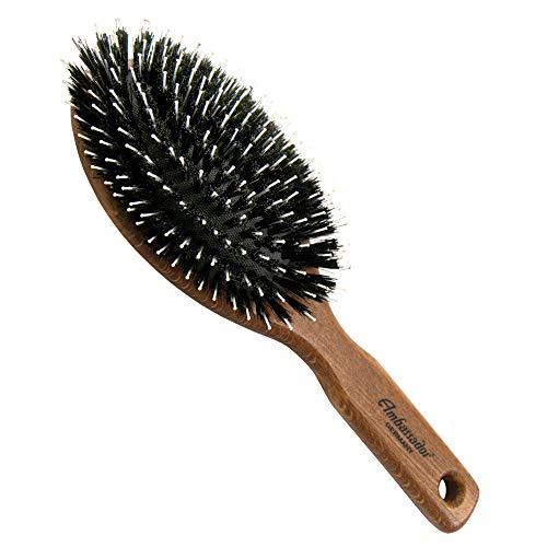 5570 Large Oval Oak Handle Hairbrush #TOP2