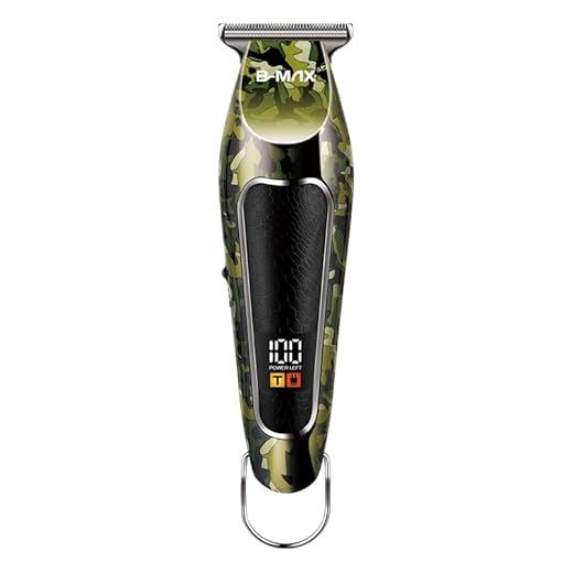 Máquina De Cortar Cabelo Profissional Sem Fio Maquina De Acabamento Profissional B-MAX BM020