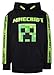 Produktbild Minecraft Kleidung, Jungen Hoodie, 100% Baumwolle, Schwarzer Hoodie, grüner Creeper Hoodie, Geschenk, Schwarz, Schwarz, 7-8 Jahre