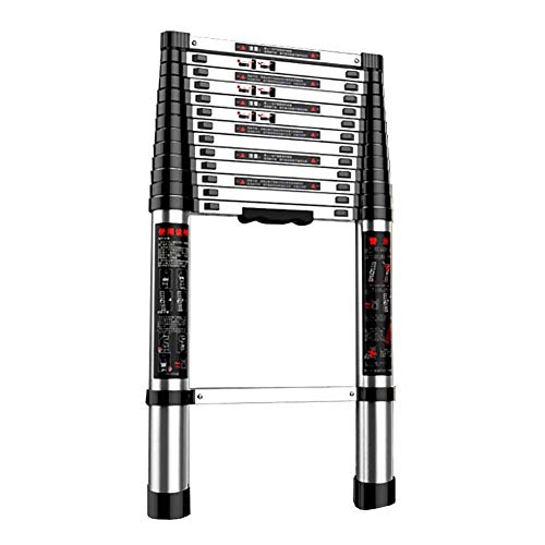 Preisvergleich Produktbild LADDER Teleskopleitern, Hochleistungsteleskop-Verlängerungsl... für den Maschinenbau, ausziehbare Aluminium-Mehrzweckleiter, Tragfähigkeit 330 lbs, 8,8 ft-19,7 ft,5.1m / 16.7ft