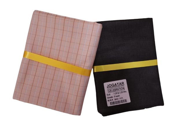 Unstitched Men's Checks Shirt Pant | Clothing For Men's Fashion | Combo Fabric Set Free Size-image-8