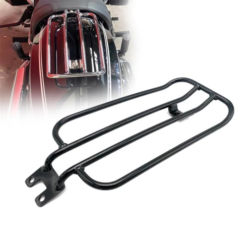 Support de bagage moto arrière R18 pour fixer vos sacs sans rayer le garde-boue