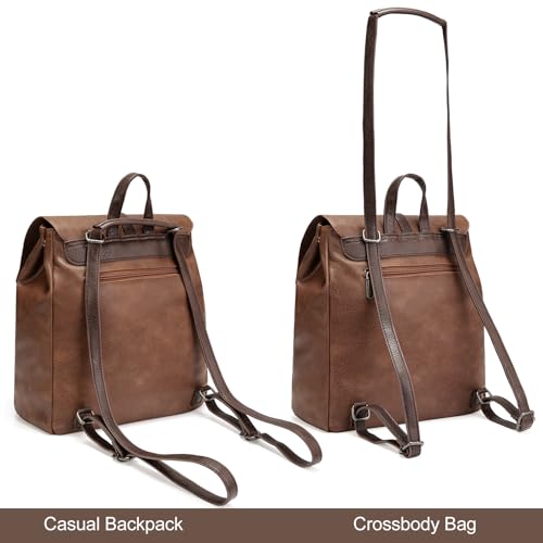 Image of Montana West Backpack Purse for Women Casual Daypack Convertible Crossbody Backpack for Travel Work