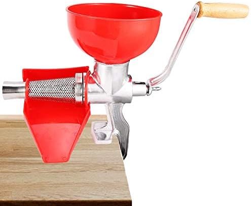 Manual Juicer,Aluminum Alloy Thick Manual Juicer for Lemon Orange Vegetables Kitchen Tool Tomato Strainer Fruit Vegetable Strainer Set with Food Grinder Attachment