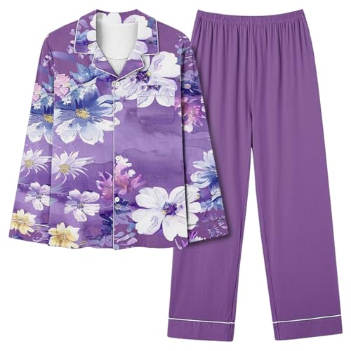 Pigiama Donna Pinocchietto Notte Leggero Unicorno Peloso Leggins Pagamento Inverno Morbidi 56 Letto Economica Calde Giovanili Americano Alta Unita Gatto Tigrato Morbidosi