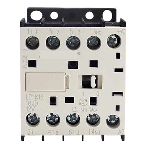 Contacteur LP1K16 1601 24V miniature inverseur tripolaire 3NO 1NC pour armoire compacte