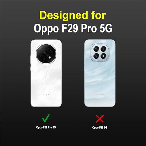 Image of Zapcase Back Case Cover for Oppo F29 Pro 5G | Compatible for Oppo F29 Pro 5G Back Cover | Liquid Silicon Magic Case with Camera Protection | Black