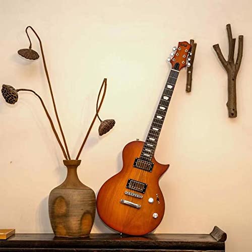 EART EGLP-610 Guitare électrique solide Alnico-II Humbucker Custom Alnico-II Bleu saphir satiné Noir satiné - Les Beatles, Paul McCartney, John Lennon, RIngo Starr, George Harrison EART EGLP-610 Guitare électrique solide Alnico-II Humbucker Custom Alnico-II Bleu saphir satiné Noir satiné – Image 8