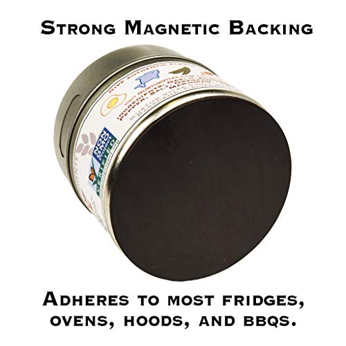 Natural Smoked Sea Salt | Non GMO Verified | Magnetic Tin | Finishing Salt | 3.0oz | Crafted In Small Batches By Gustus Vitae | #24 - Image 5