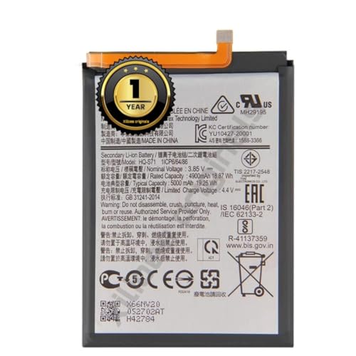 Image of HQ-S71 Battery for Samsung Galaxy M11 SM-M115FZKEINS / SM-M115FZKDXSG / M115F Battery with 1 Year Warranty**** (D215)