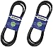 Stens 2 Pack 265-465 OEM Replacement Belt Fits John Deere M112269