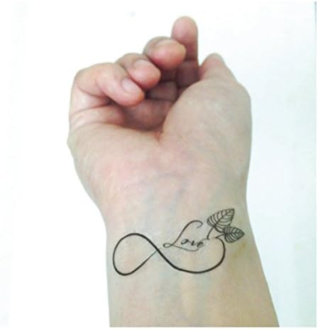 Infinity Love Loop, Temporary Tattoo, Tattoo, Body Tattoo