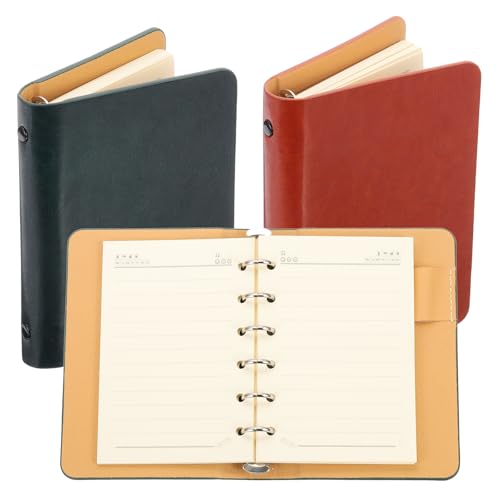 Mini classeur A7 PATIKIL en cuir idéal pour vos notes de voyage et mémos