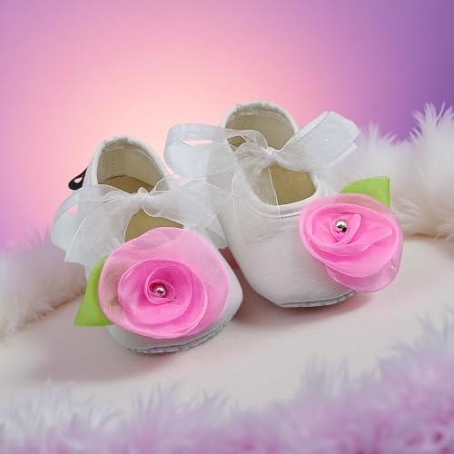 Image of Rsmart Baby Boys & Girls Flower Shoes, Stylish Comfortable Casual Shoes for Kids