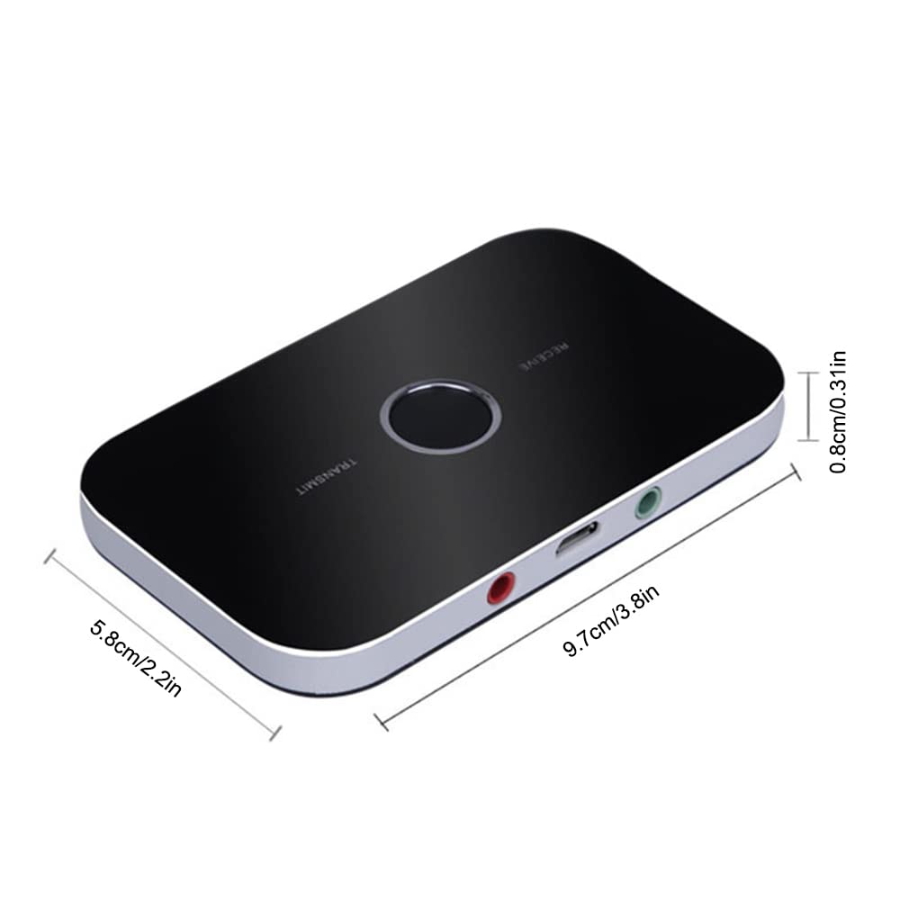 Lot de 5 émetteurs Bluetooth compatibles AUX TV MP3 MP4 4 Mbps Récepteur de musique Adaptateur d'amélioration de remplacement pour ordinateur domestique PC
