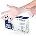 VENSALUD - Gants jetables en VINYLE. Pas de poussière. Boîte de 100 gants. Couleur: Semi-Blanc (M)