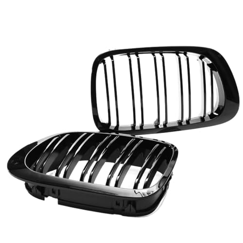 Calandre Noire Brillante pour BMW E46 Coupé Phase 1 - 6
