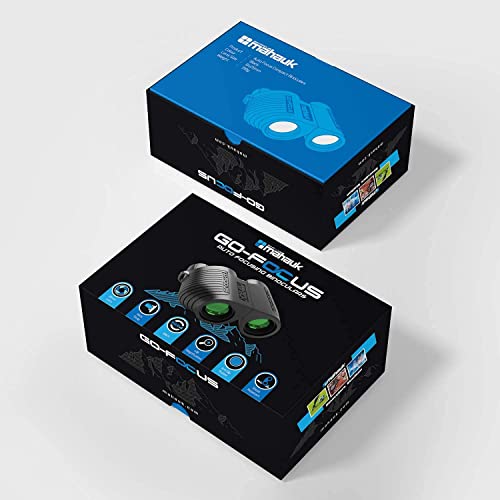 Binoculares compactos 10x25 Mahauk para adultos y niños miniatura 5