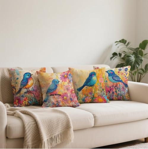 Coussin extérieur imperméable 45x45 résistant pour canapé de balcon et terrasse - 5