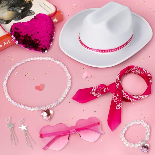 Disfraz Cowgirl Niñas Rosa para Fiesta y Halloween miniatura 4