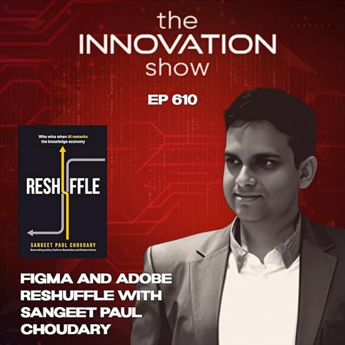 Page de couverture de Sangeet Paul Choudary - Reshuffle: Figma Adobe and Just about Everything