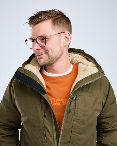 Pinewood Herren Finnveden Winter Jacke - Warmer und wetterfester Parka Herren mit Teddyfleece-Futter, verstellbarer Kapuze und praktischen Taschen - stilvoll & funktional