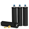 JOYPUR Black Purification Elements,Replacement Filters for ProOne® and Berkey® Filters,ProOne® Big+ or Berkey® Big Countertop Gravity Water Filter System(4 Pack)