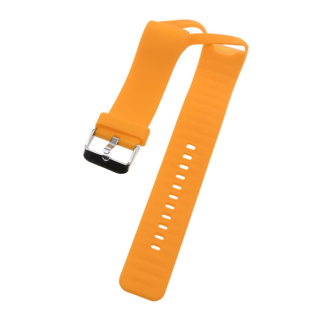 CLUB BOLLYWOOD Silicone Wrist Adjustable Band Replacement Strap For Polar A360 Watch Fitness Tracker Orange | Sporting Goods | Fitness, Running & Yoga | Fitness Technology-image-8