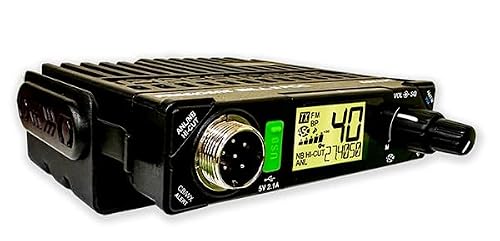 President Electronics Bill II FCC Ultra-Compact AM/FM CB Radio