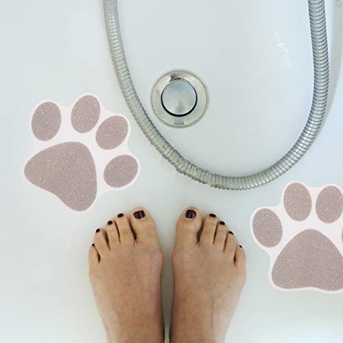 Alipis Shower Stickers 10pcs Footprint Anti-Slip Stickers Decal Non Bathtub Stickers Bath Tub Antislip Stickers Toiletries by Alipis - Image 3